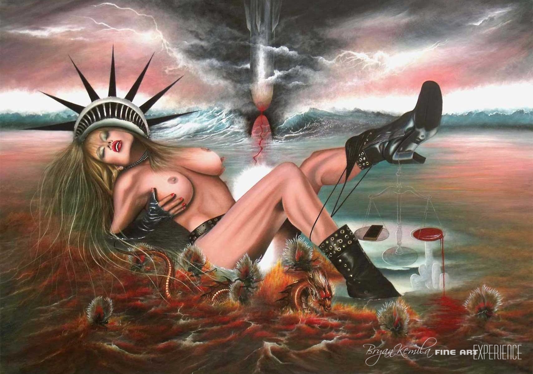 Desire for sex ... impregnated by hellish ghouls.